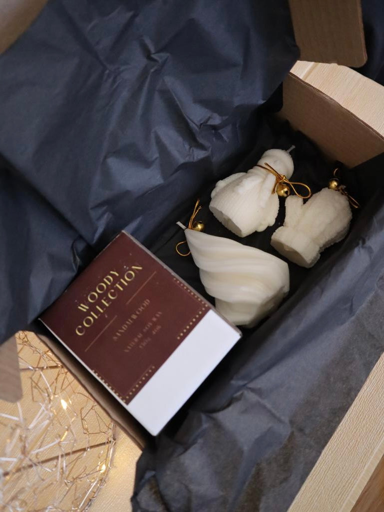 Christmas gift box • Sandalwood