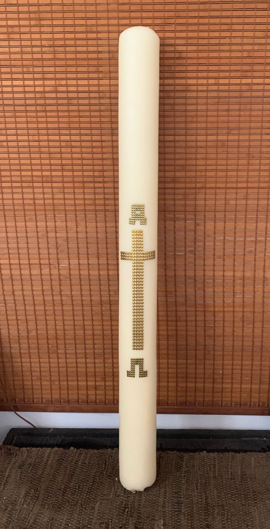 Cirio pascual decorado
