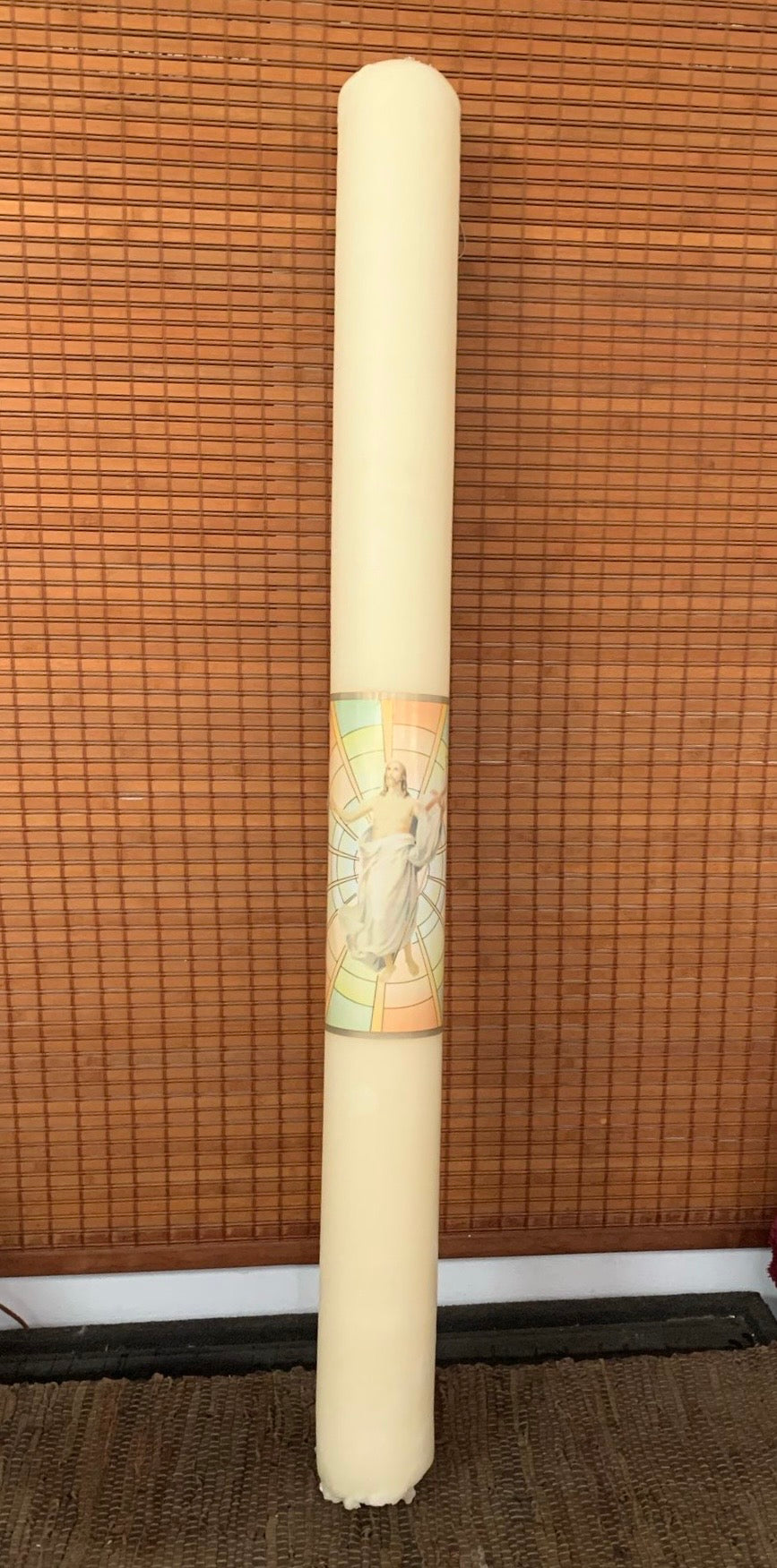Cirio pascual decorado