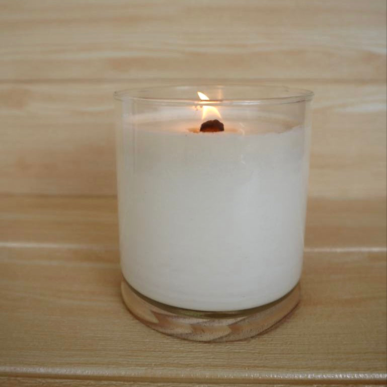 Velas anónimas mecha de madera