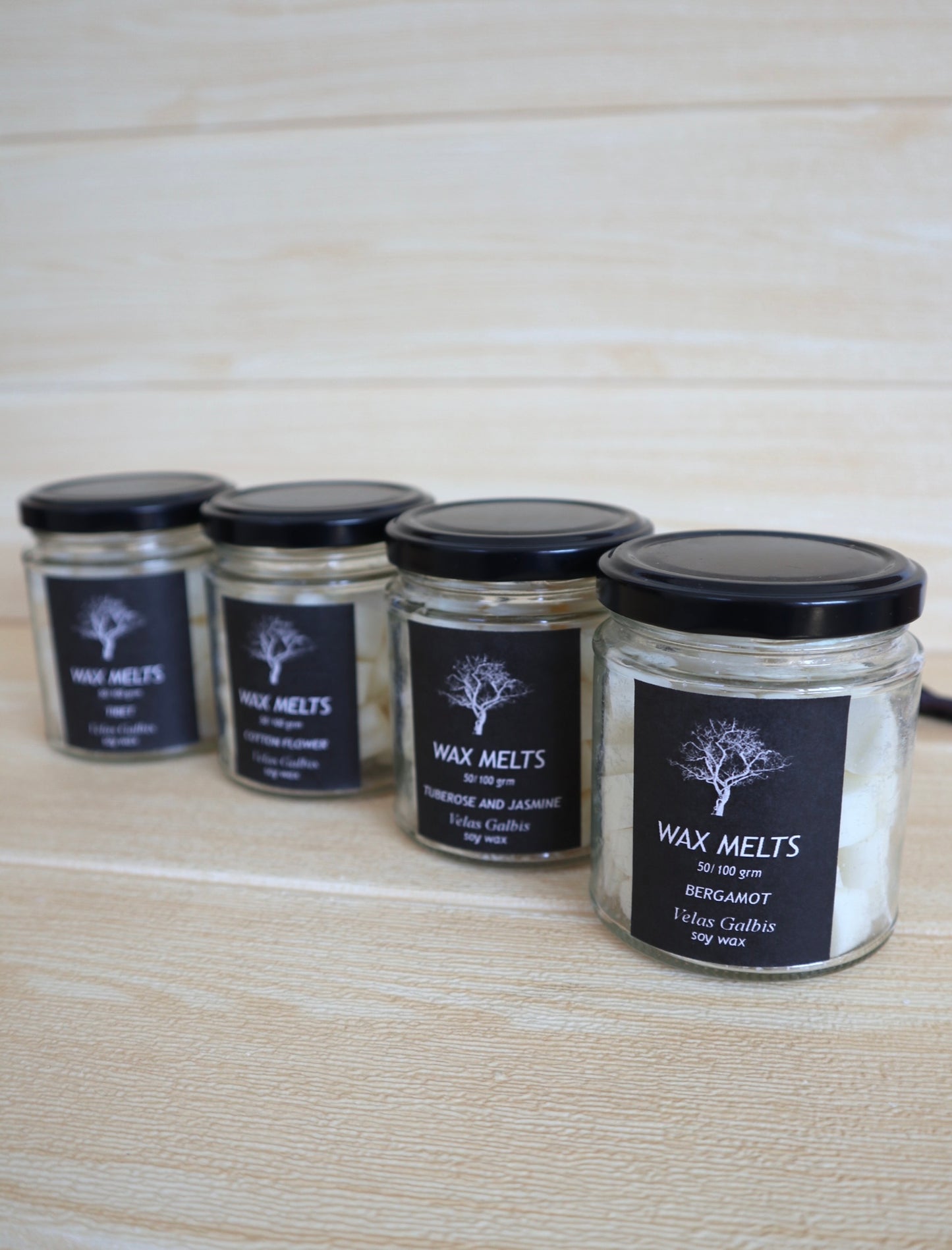 Paquete wax melts black