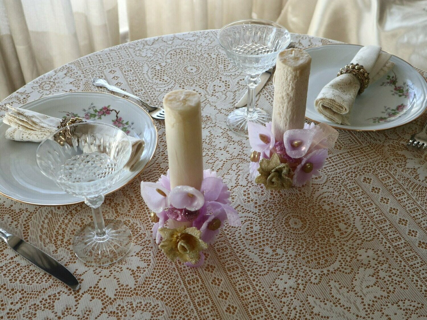 Centro de mesa Pink&Gold mini