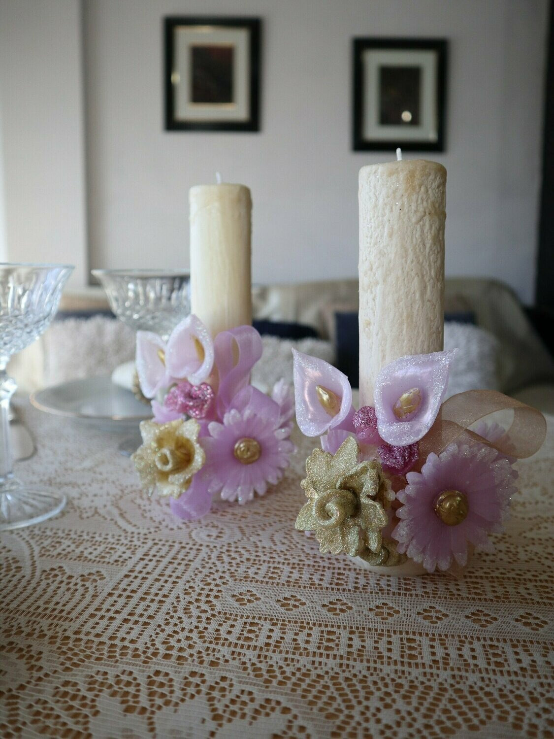 Centro de mesa Pink&Gold mini