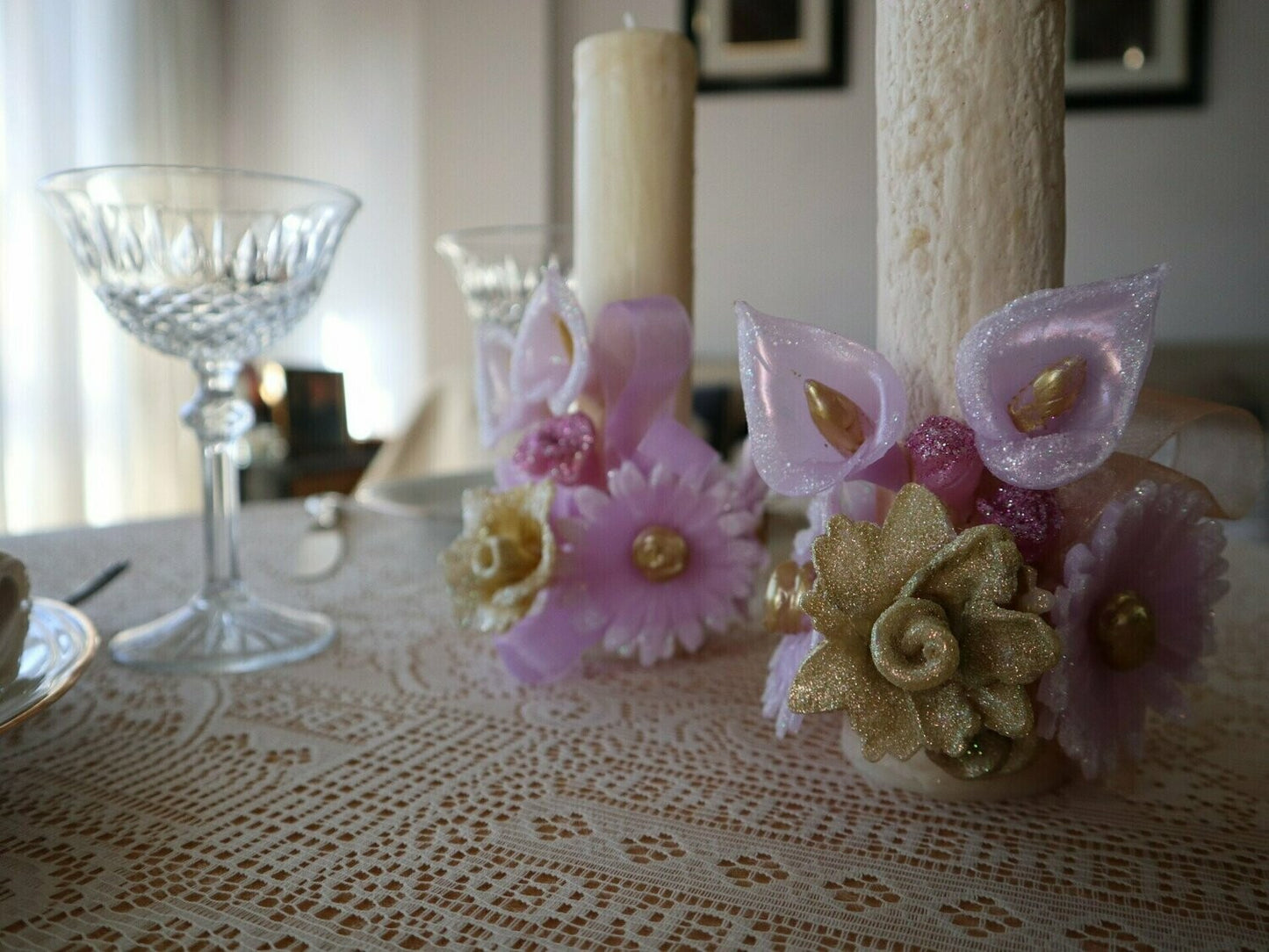 Centro de mesa Pink&Gold mini