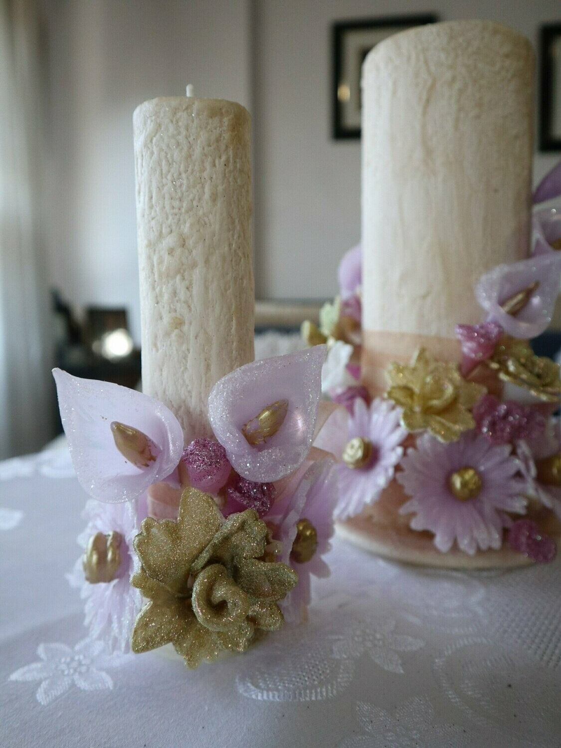 Centro de mesa Pink&Gold mini