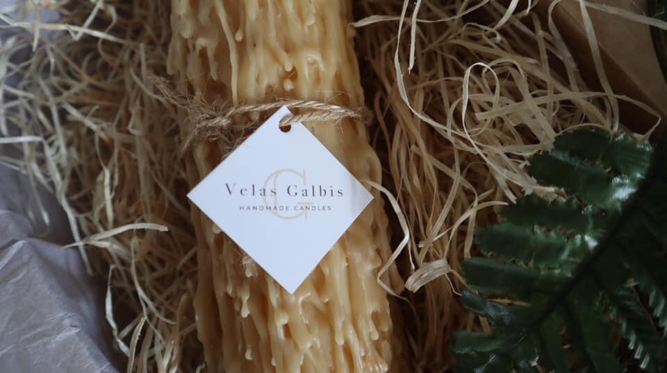 Vela goteada