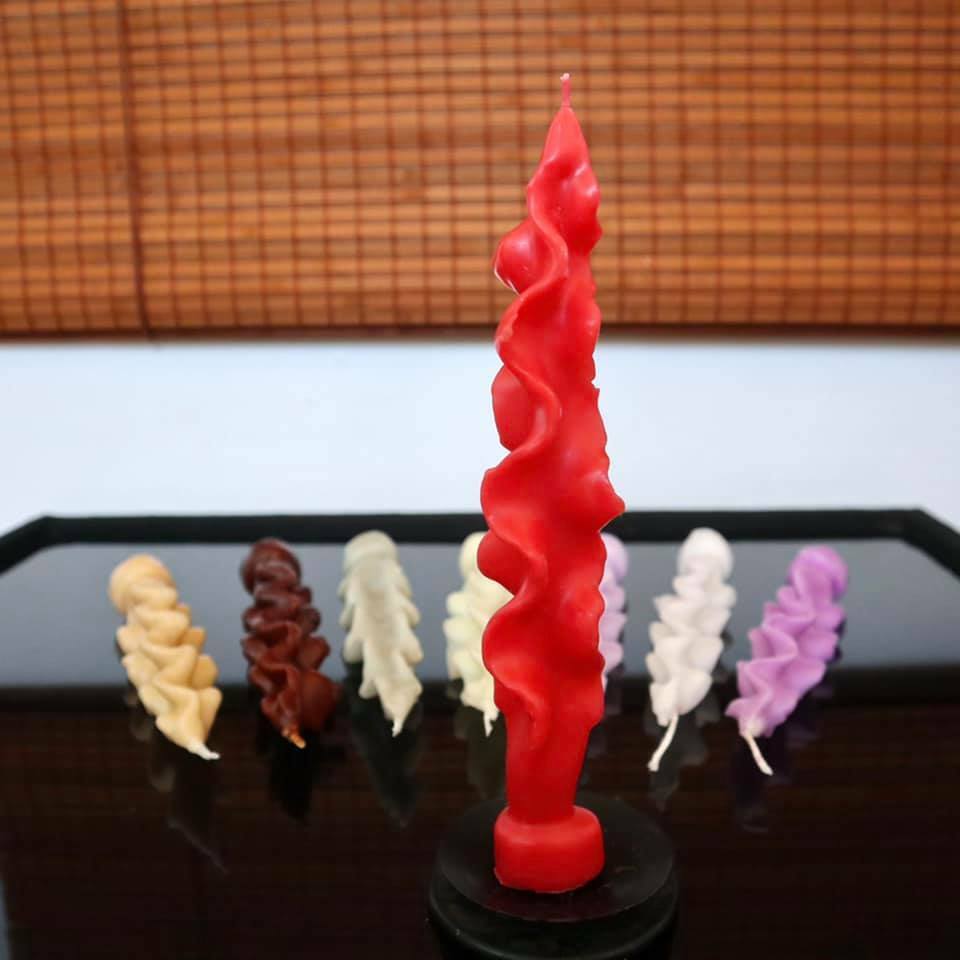 Vela hoja triple