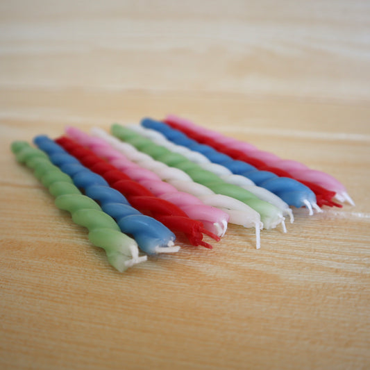 Velitas rizo colores